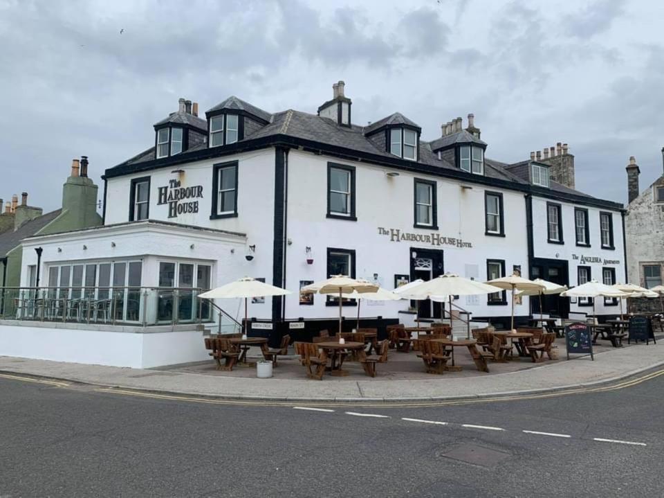 The Harbour House Sea Front Hotel Portpatrick Kültér fotó